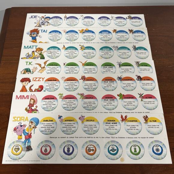 Digimon Digital Monsters Ultimate Adventure Board Game - READ Missing 2 Tokens - Picture 11 of 16